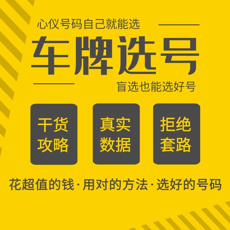 全国二手新车牌选号码牌自选新能源汽油车查占用12123自编数据库 汽车零部件/养护/美容/维保 上牌 原图主图