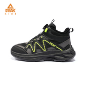 儿童冬季 新款 加绒高帮运动鞋 匹克童鞋 青少年学生加厚舒适保暖棉鞋