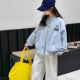 时髦夹克衫 儿童洋气中大童春秋款 上衣 2026新款 女童棒球服外套春装