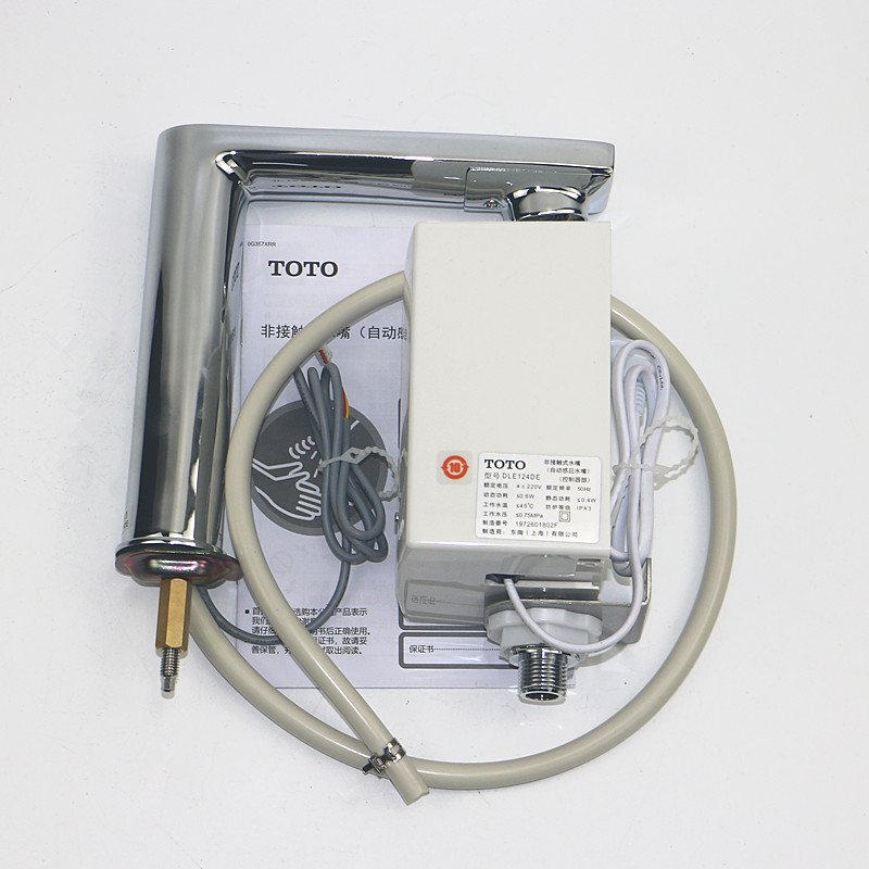 TOTO感应水龙头DLE126A1洗手池红外感应器水嘴DLE124DE恒温控制器