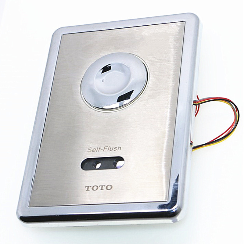 toto蹲便感应器dce603u隐藏式dce602ue大便全自动冲水阀蹲坑感应
