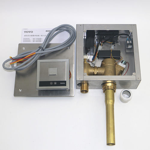TOTO蹲便感应器DCE603U隐藏式DCE602UE大便全自动冲水阀蹲坑感应