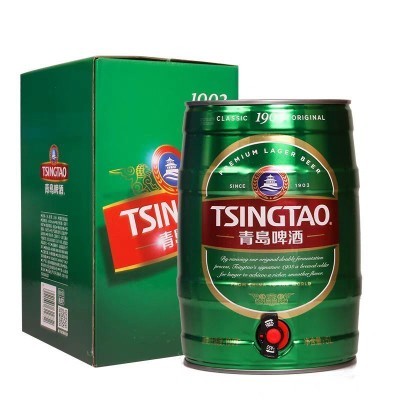 青岛啤酒5升家庭聚会礼品赠送