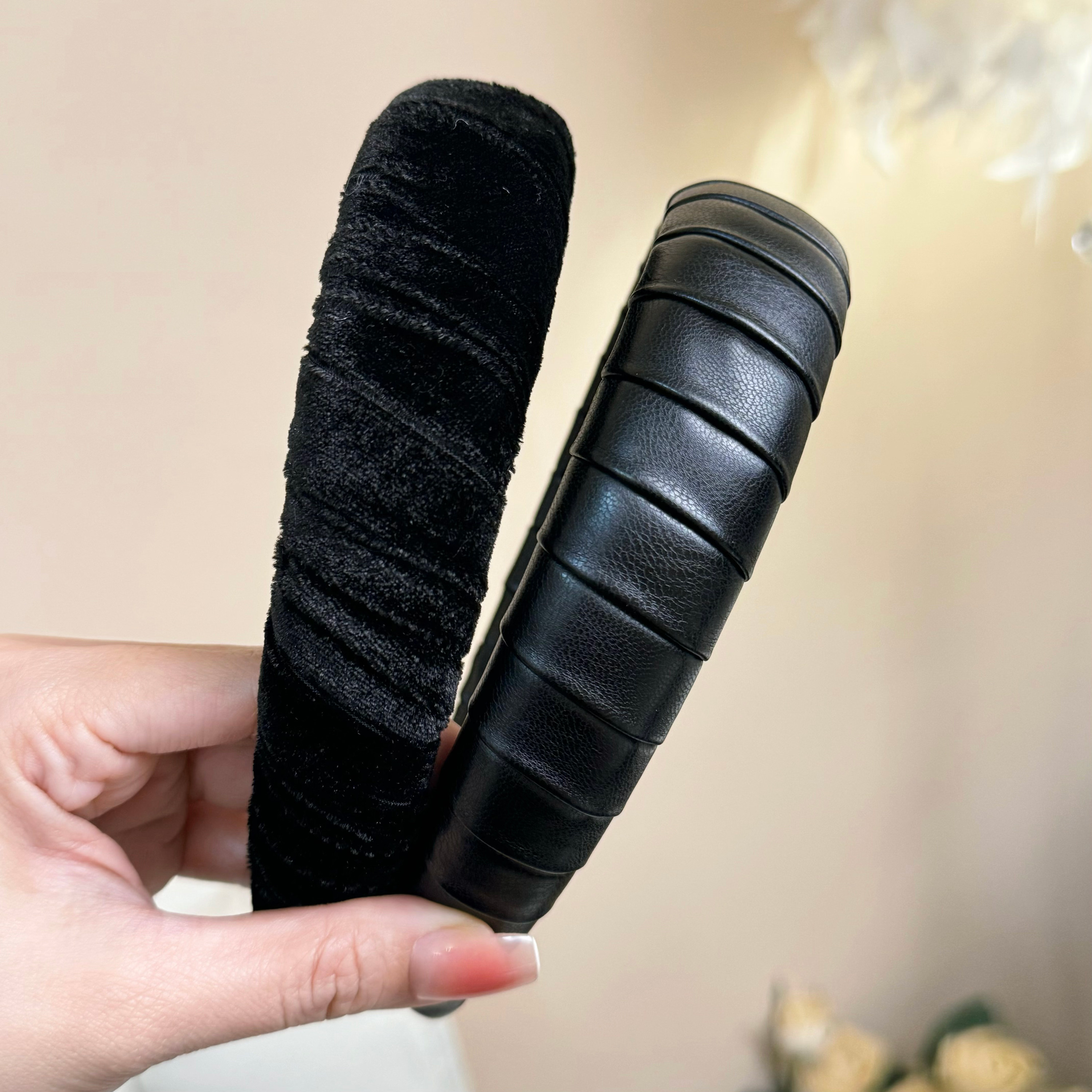 杨杨babytime戴上它，百分百增高颅顶！手工缠绕黑色褶皱海绵发箍,饰品/流行首饰/时尚饰品新,发饰,淘宝优惠券,粉丝福利购,淘宝优惠卷