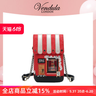 Vendula英国原创手工女包 纸牌屋系列可爱学生百搭时尚 斜挎手机包