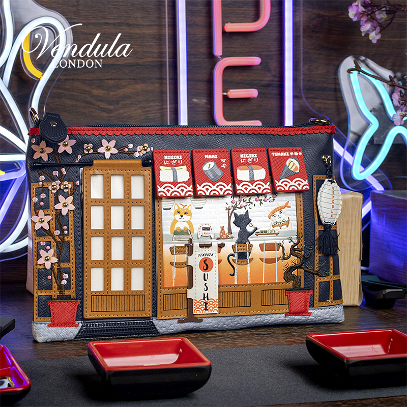 Vendula英国原创手工女包 寿司店系列少女风时尚单肩斜挎包