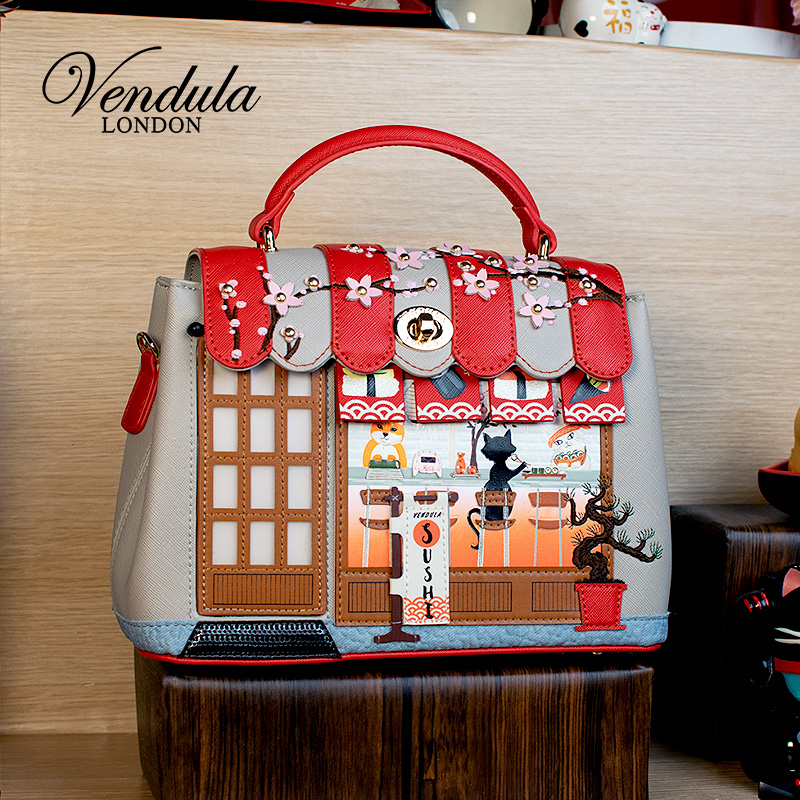 Vendula英国原创手工女包 寿司店系列日系可爱少女单肩斜挎手提包