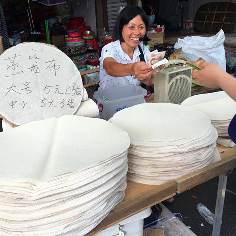 厨房圆形蒸笼布纯棉笼屉布蒸布不粘锅过滤纱布蒸包子馒头垫家用|ruв категории Домашний быт, творческие украшения, другие - от Buy2taobao.com для оказания профессиональной услуги покупки агента Taobao