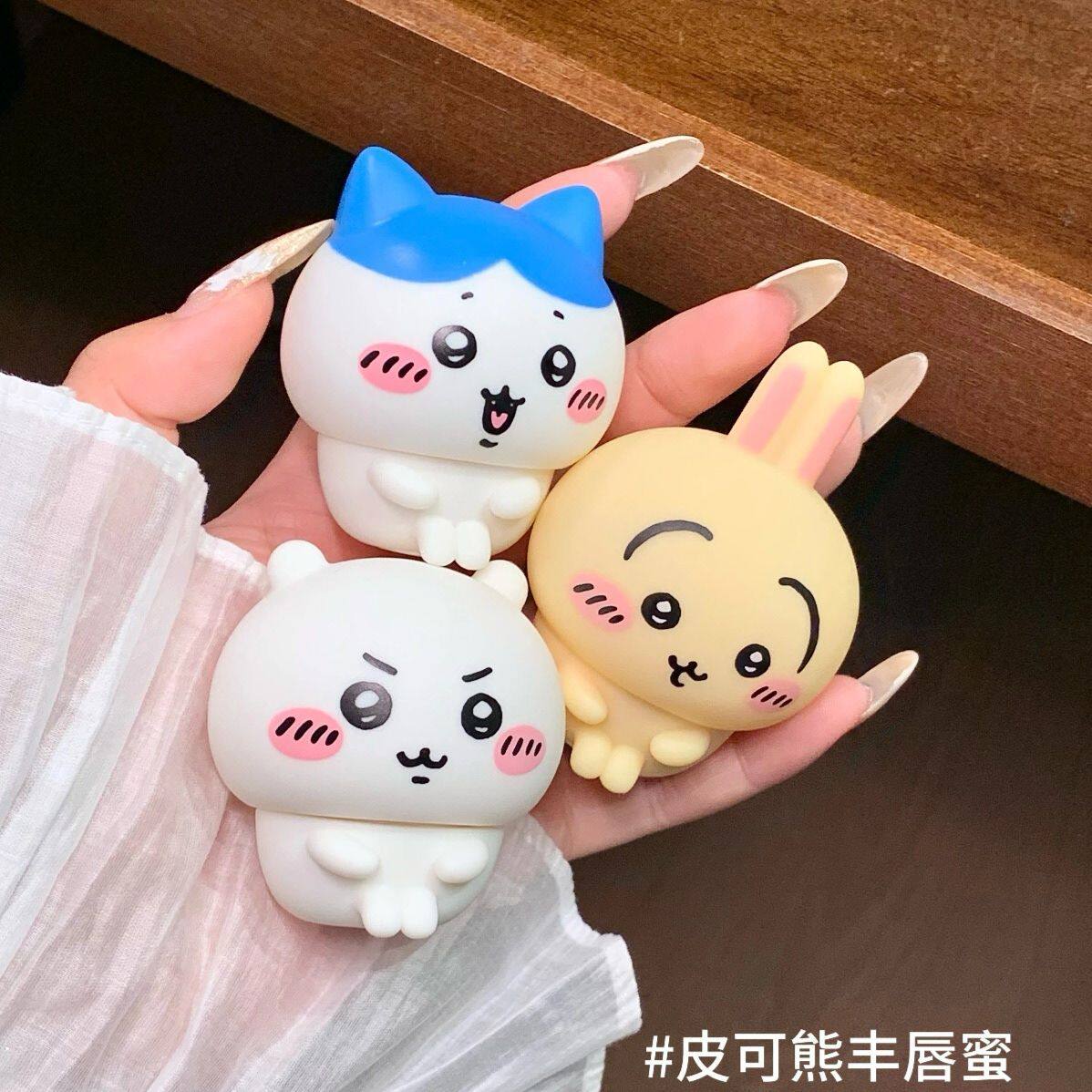 pinkbear皮可熊唇釉CHIIKAWA联名唇泥雾面哑光口红不易掉色沾杯