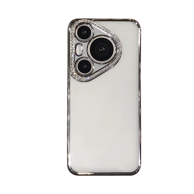 2026新品奢华水钻适用华为pura70手机壳新款p60pro镜头全包70pro+高级感女款p40网红透明防摔P70系列硅胶套