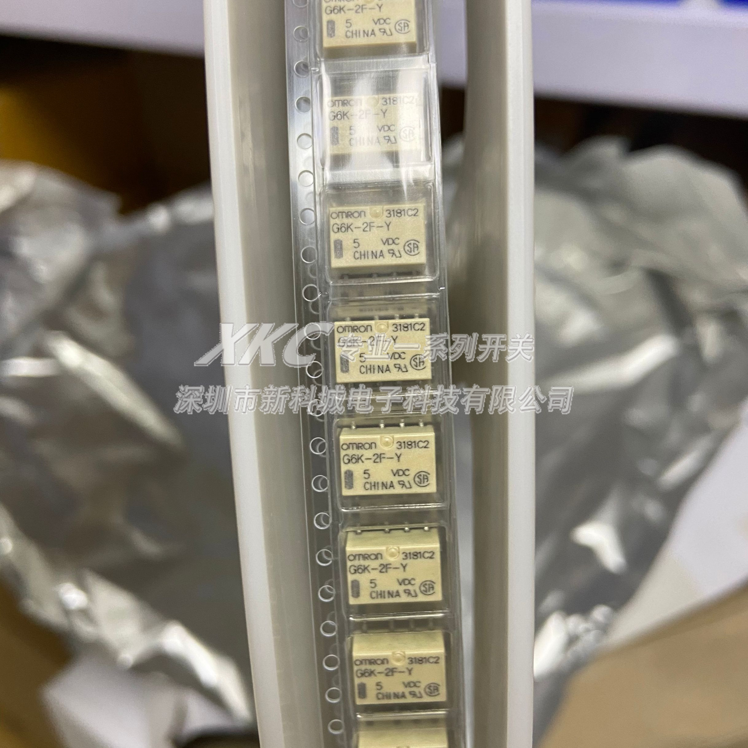 OMRON欧姆龙贴片盘装G6K-2F-Y-TR