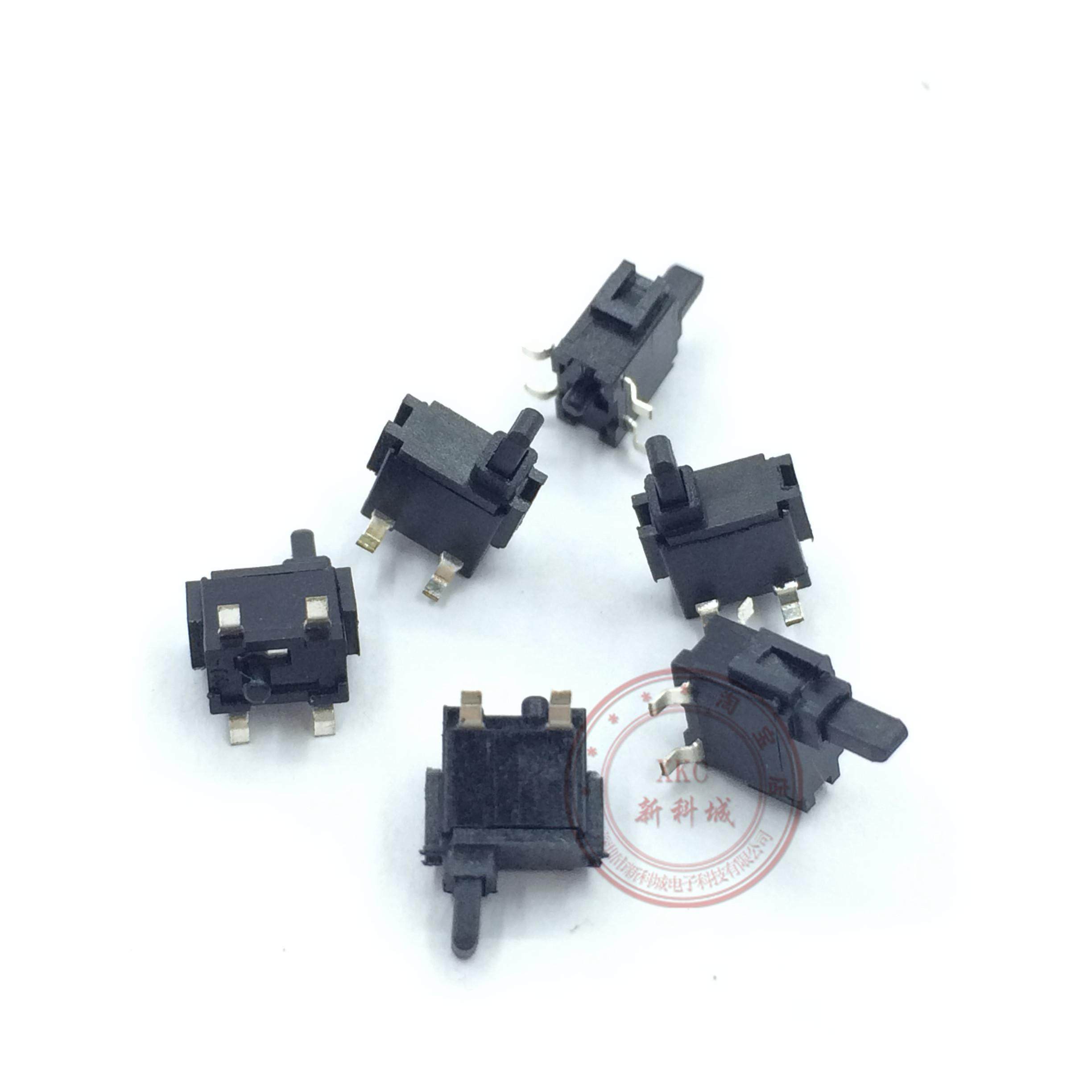 超小微型微动贴片触碰到位开关4脚长6.4X3X8.5限位开关轻触开关,电子元器件市场,开关/按钮,淘宝优惠券,粉丝福利购,淘宝优惠卷