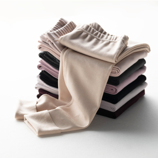 内穿美体打底线裤 德绒秋裤 无痕棉毛裤 发热薄棉裤 秋冬 女加绒保暖裤