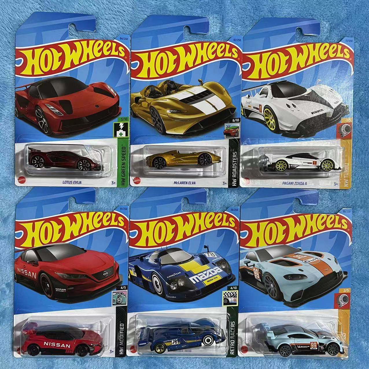 23D 배치 핫 휠 핫 작은 스포츠카 끊임없이 변화하는 자동차 운송 철도 자동차 합금 자동차 장난감 소년 C4982