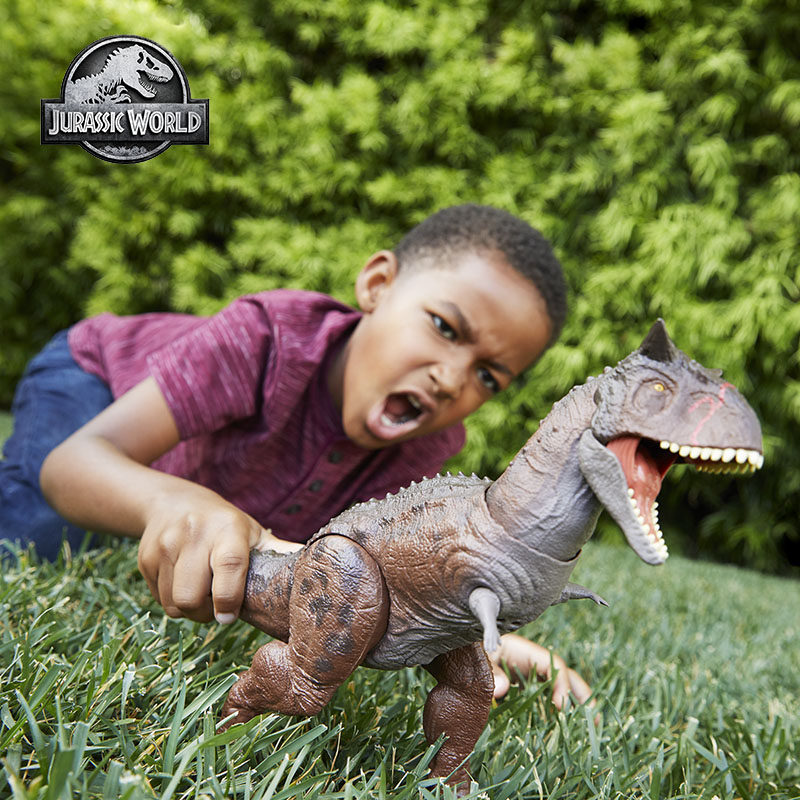 MATTEL JURASSIC WORLD 동일한 음향 효과 공룡 모델 장난감은 움직일 수 있는 관절과 경쟁력 있는 GNL07의 완벽한 제어 기능을 갖추고 있습니다