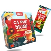 F&B海盐速溶咖啡猫屎 鱼露 榴莲 焦糖 拿铁咖啡 椰子 越南咖啡BAN