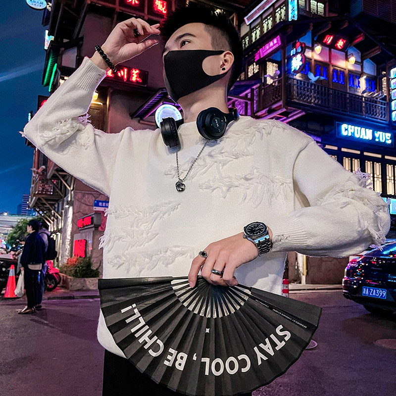 2023新款针织衫外套打底衫男上衣