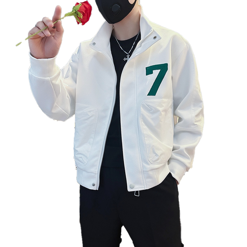 男装2022新款春秋季痞帅夹克男