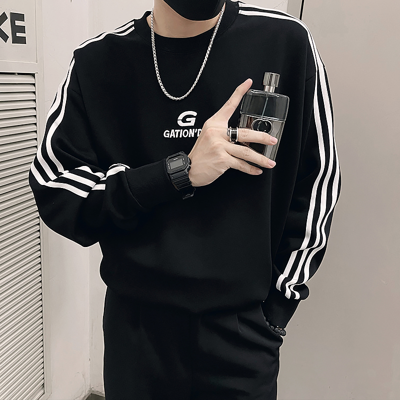 新款男装长袖上衣潮牌外套