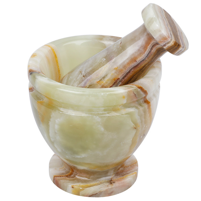 阿富汗玉大理石捣药器研磨器