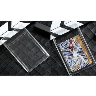 球星卡盒PSA评级卡夹35PT评分卡板超声波卡盒适用球星卡MTG游戏王