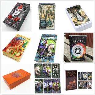 tarot cards英文桌游卡年轮韦特黑暗13号炼金术炫金修道院