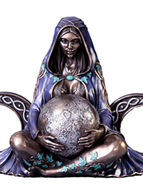 树脂装饰家居地球母亲摆件星月