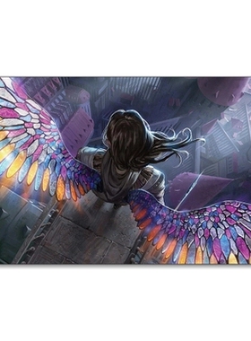 Angel Wings天使的翅膀周边万智牌牌垫桌游桌布MTG游戏大鼠标垫子