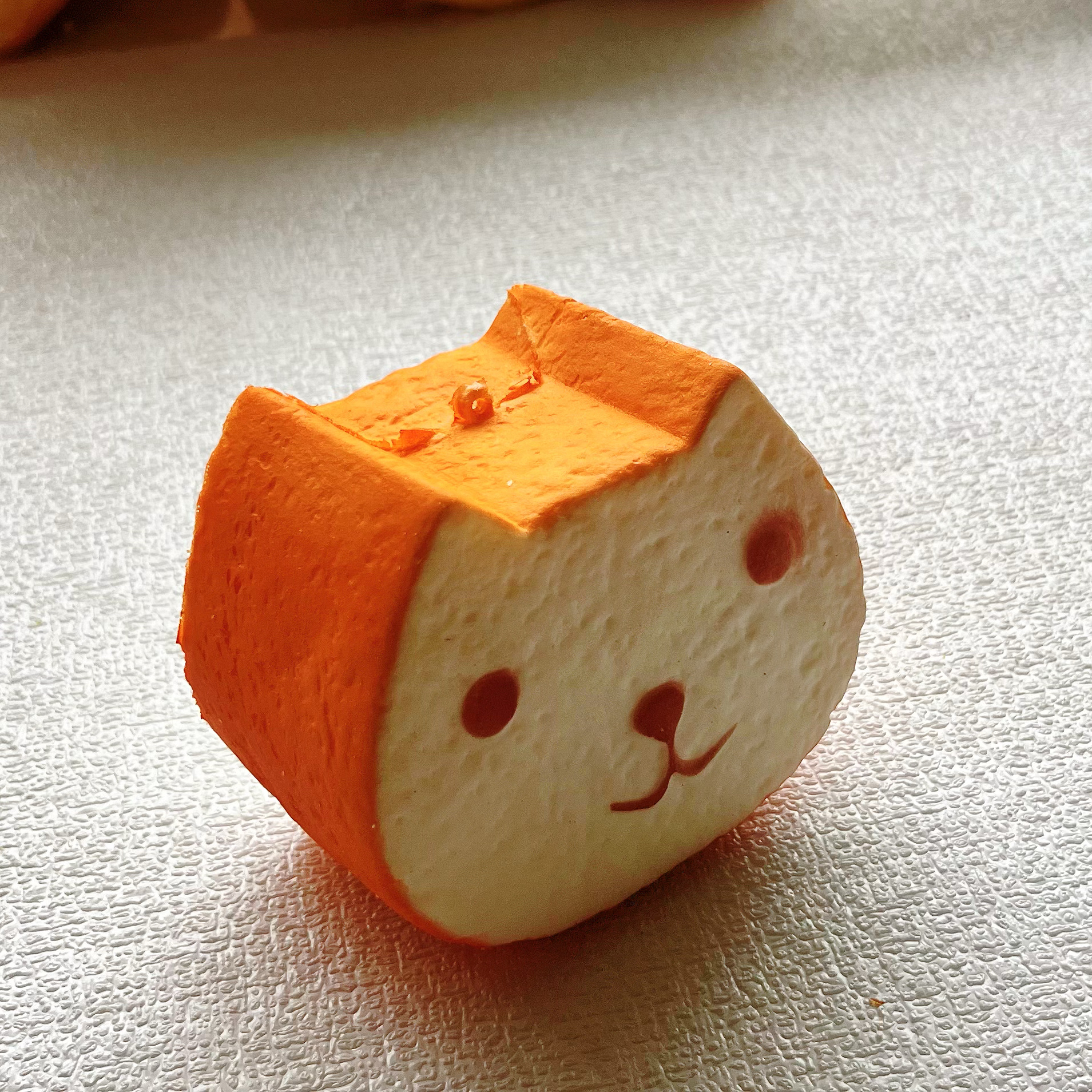 壹心慢回弹Squishy狸猫吐司熊头玩具解压回弹玩具食玩拍照道具