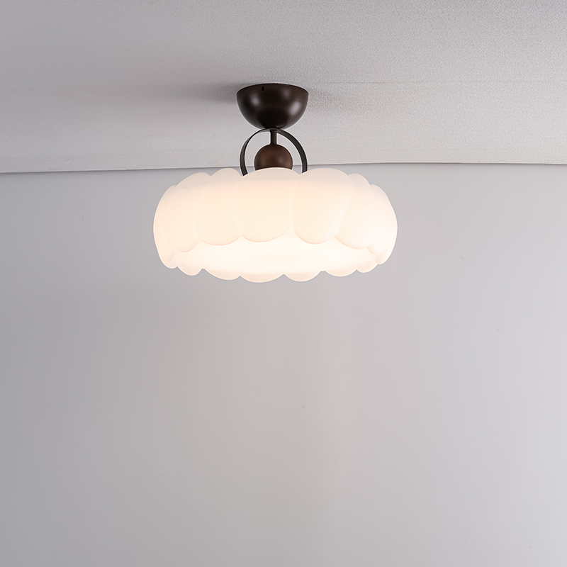 网红云朵中古风高级感卧室灯具