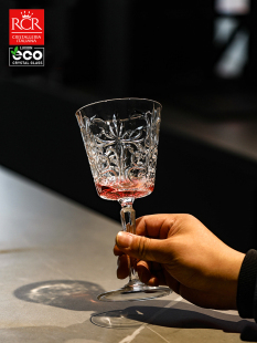 复古红酒杯子家用高档水晶玻璃高脚白葡萄酒杯 意大利进口RCR欧式