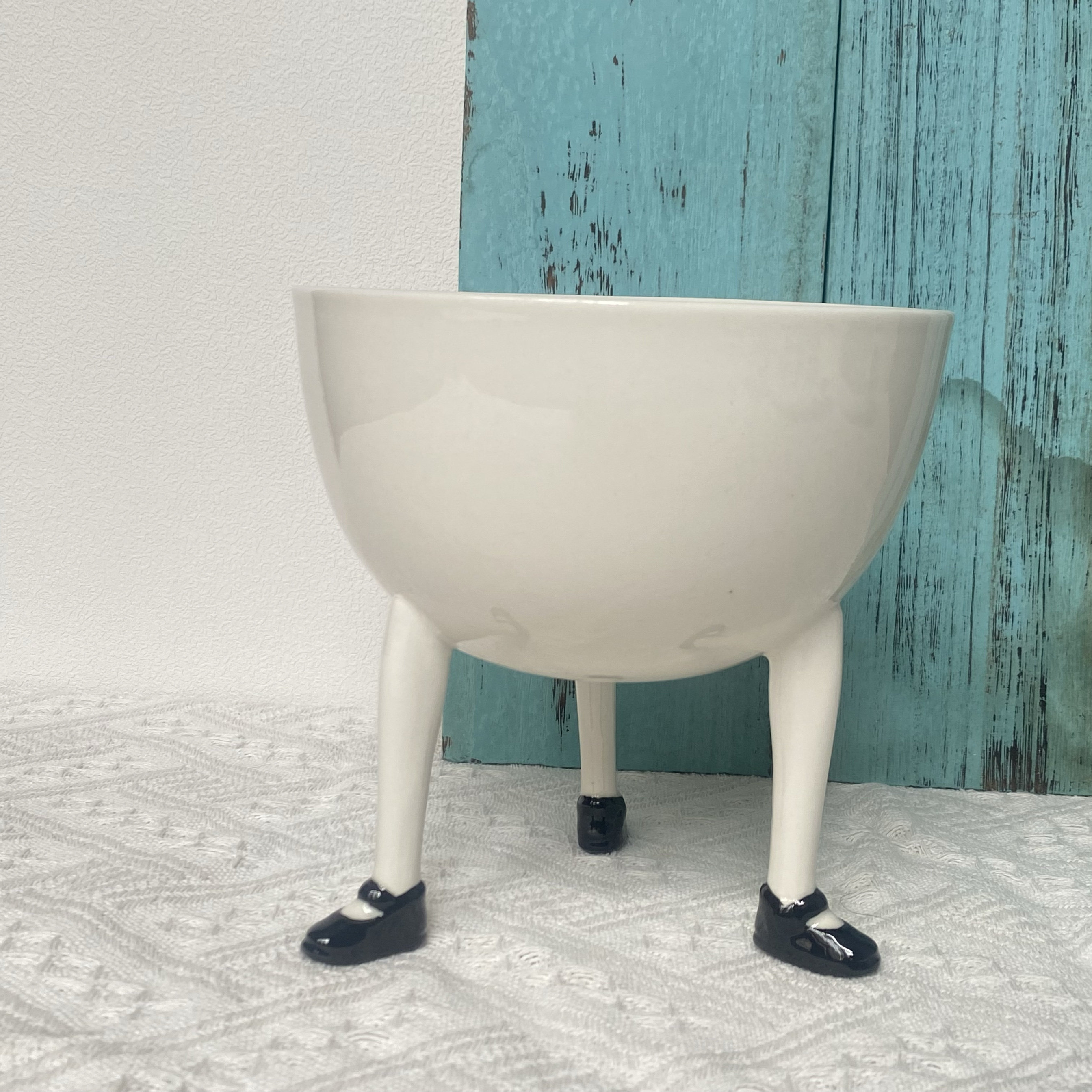 微瑕摔跤碗有趣三脚碗猫趣味果盘陶瓷零食盘创意礼物ins高脚碗,餐饮具,碗,淘宝优惠券,粉丝福利购,淘宝优惠卷