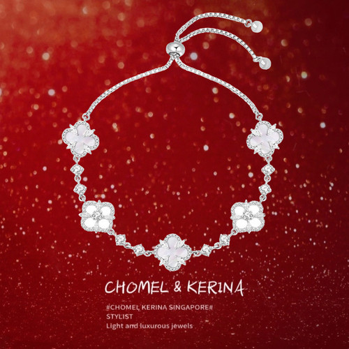 超仙！戴上秒变仙女—四叶草手链