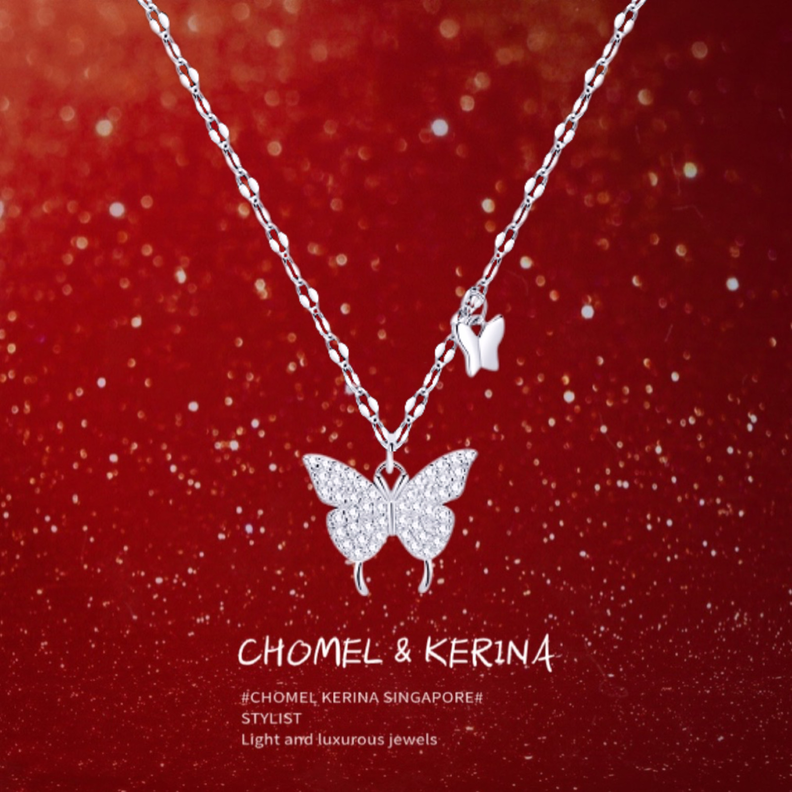 「闪耀蝴蝶」项链——化茧成蝶