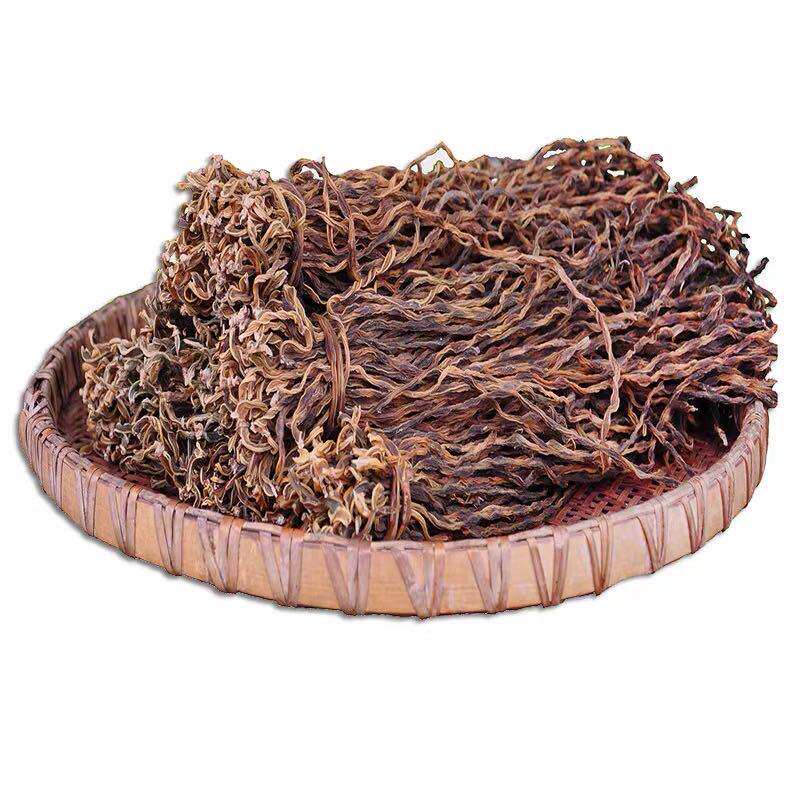 干豇豆干货扁豆长豆角干脱水蔬菜农家自制日晒嫩干豆角散装500g