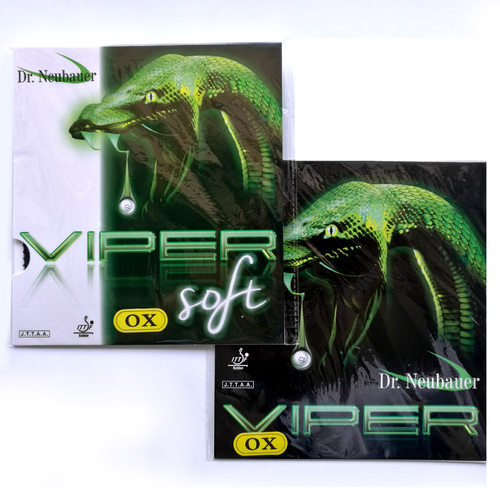 纽鲍尔 VIPER Soft 毒蛇 软型 牛博士长胶单胶皮套胶 乒乓球胶皮