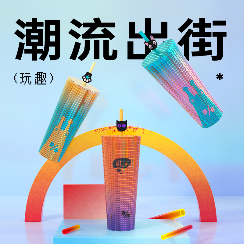 DR运动水杯女夏季大容量水杯