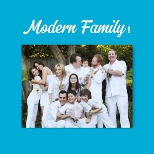 Modern Family摩登家庭周边海报墙贴美式海报照片墙装饰画定制