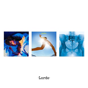 Lorde专辑海报黑胶唱片周边卧室客厅咖啡厅背景墙装饰画画芯贴画