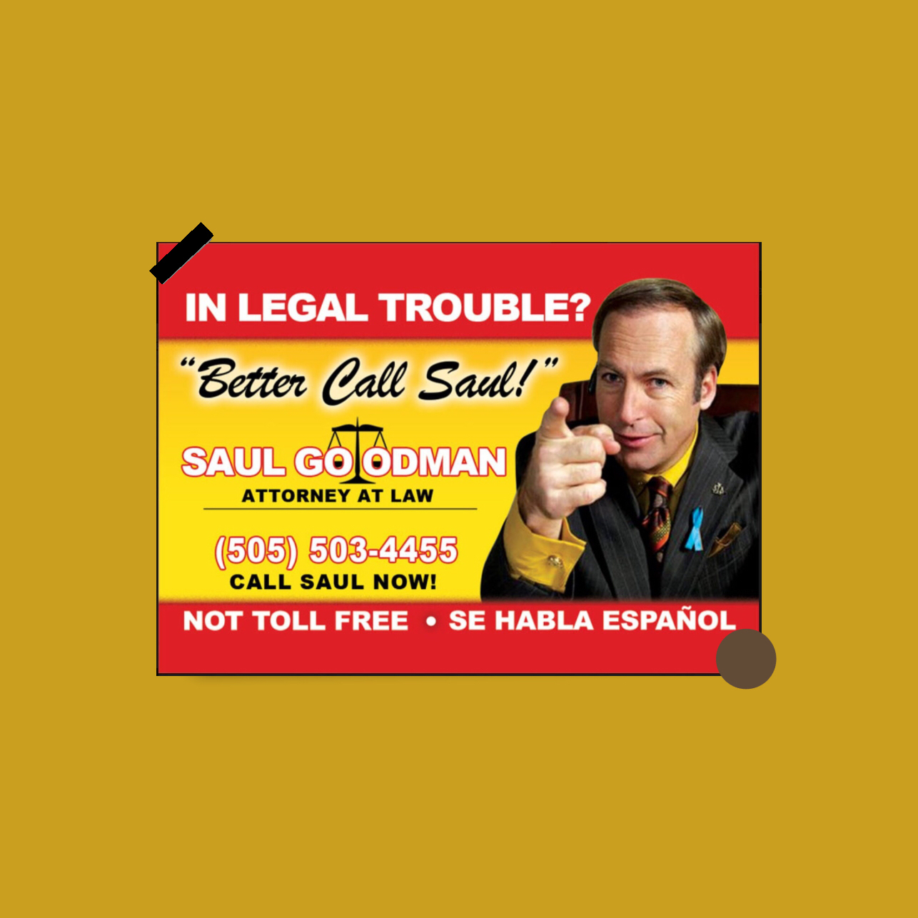 风骚律师海报墙贴装饰画