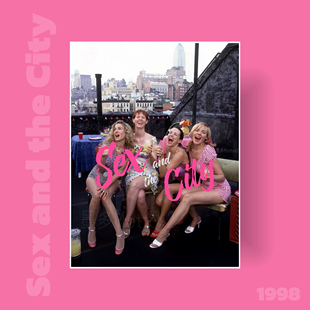 Sex and the city欲望都市海报墙贴女生卧室宿舍桌面背景墙装饰画