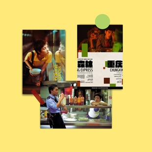 Chungking Express重庆森林王家卫复古电影海报卧室挂画王菲周边