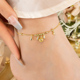 金美澳脚链女2026新款 潮轻奢小众精致女士高级感小众脚踝足链饰品