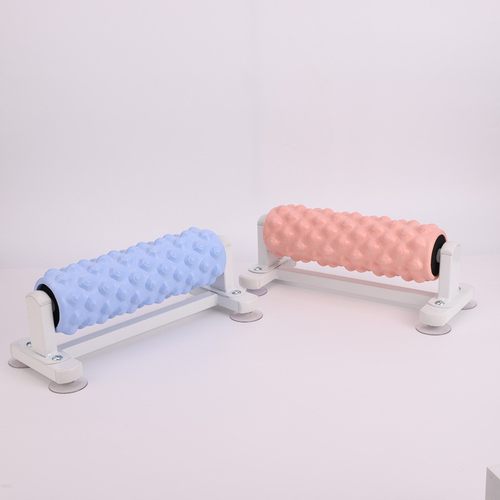 瑜伽肌肉放松腰背吸墙滚轮按摩器