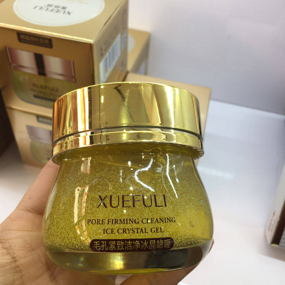 雪肤丽冰晶啫喱膏去角质啫喱面膜补水保湿清洁毛孔男女士磨砂膏
