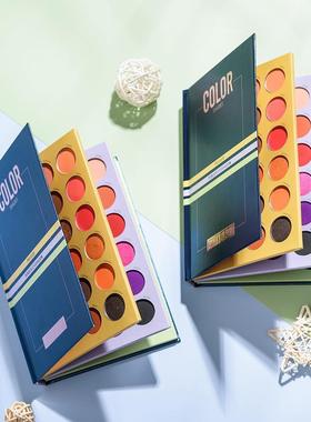 正品Beauty Glazed72色眼影书本超火哑光珠光亮片玩妆盘舞台彩妆