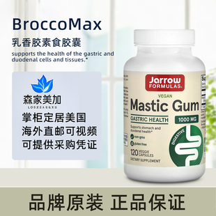 Mastic 美国原装 Jarrow Formulas 乳香胶肠胃道健康120粒 Gum
