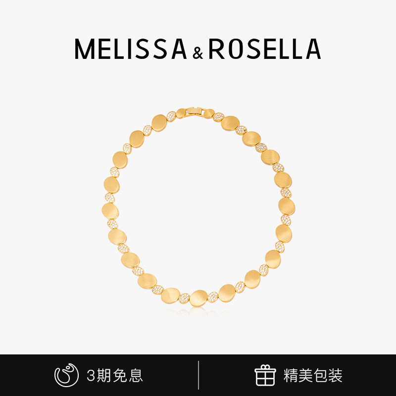 MELISSA&ROSELLA鎏金岁月项链
