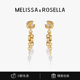 Melissa&Rosella新中式 睡莲耳环小众高级感流苏耳环新款 潮