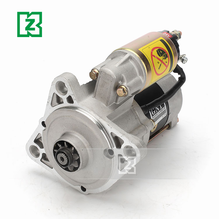 加藤挖掘机启起动马达开关机HD400 450 512 500 510 4D31发动机